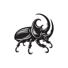 Rhinoceros Beetle Vector (3).eps