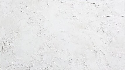 Fototapeta premium Abstract white art paint texture background, broad palette knife surface pattern, copy space