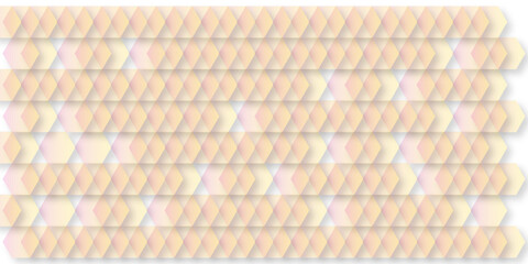 Gold Hexagon Grid Pattern, Seamless White Background, Abstract Geometric Design, High-Resolution Image, honeycomb cells of cardboard stiffening rib background Abstract background of colorful lag