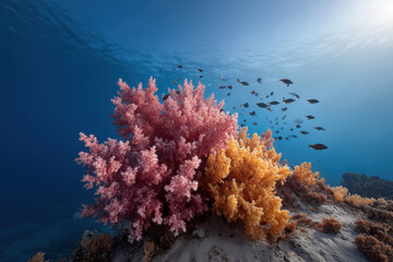 dense rainforest in indonesia where long shadows create play of light and color invites exploration