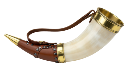 Isolated Hunting Horn