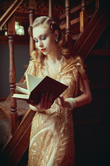 library and glamour