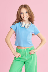 confident modern teen