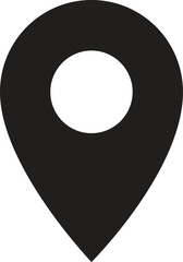 map pointer icon vector