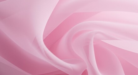 Obraz premium Soft Pink Fabric Swirls Abstract Background image