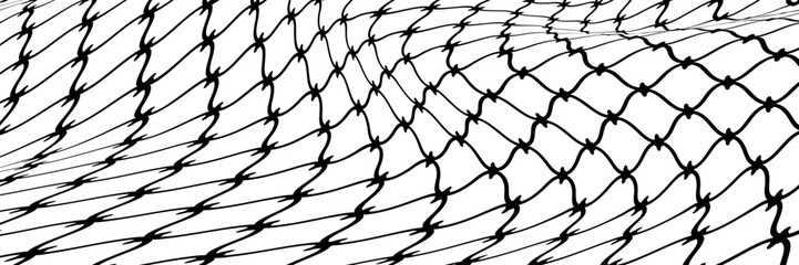 Mesh texture for fishing nets. Seamless pattern for sportswear or soccer goal, volleyball net, basketball hoop, vector