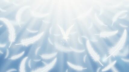 White Feather and Wing Collection - Pure Elegance and Natural Beauty