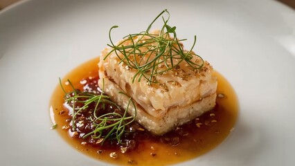 fried fish with rice and vegetables