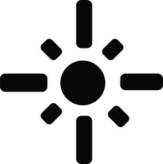 black and white vector buttons