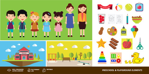 Preschool and Playground Elements