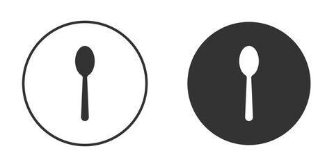 Tablespoon icon. sign designs. solid pictogram
