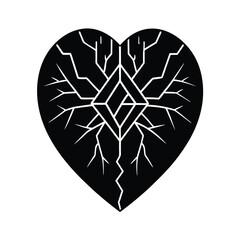 Rune Emerging from AI’s Glowing Heart