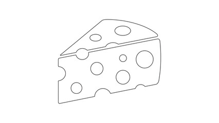 Liver Organ Line Art, Human Anatomy, Medical Illustration, and Healthcare Concept