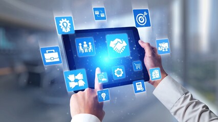 B2B strategy and technology transforming business-to-business operations, optimizing communication,...