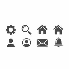 Minimalist Essentials: Core UI Icon Pack