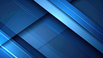 Fototapeta premium Dynamic blue abstract design digital art graphics modern creative perspective conceptual background for visual engagement
