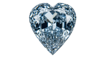 Isolated Heart Cut Diamond