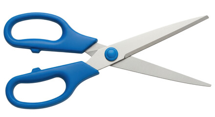Isolated Blue Scissors