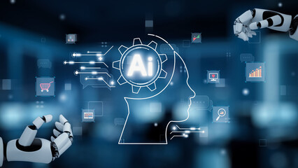 AI Assistant Brain Processor with LLM Technology, Big Data, Machine Learning, Generative AI for Business Support, Future Agentic AI Technology and Artificial Intelligence Prompt Engineering. Kernel