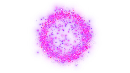 Purple Magic Ring Transparent Alpha