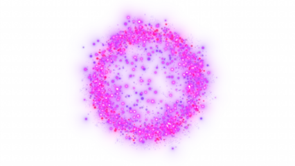 Purple Magic Ring Transparent Alpha