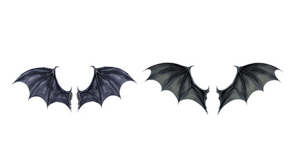 Bat wings on transparent background png