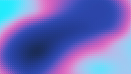A striking abstract background featuring a blend of blues and pinks with a captivating glass block effect © Abirupa Design