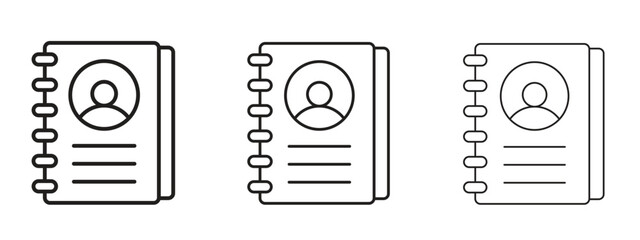 Address book icon