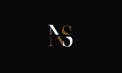 NS,S,N,N,S,N,S abstract, letters, logo, monogram, style, symbols, ambitions, icons, 
