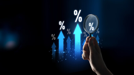 Rising interest rate reflects economic growth. Interest rate increase signals financial changes,...
