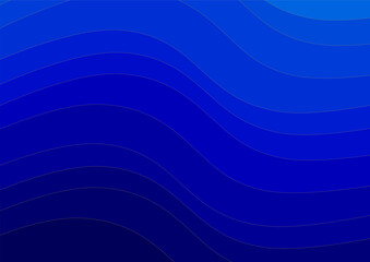 abstract blue wave background