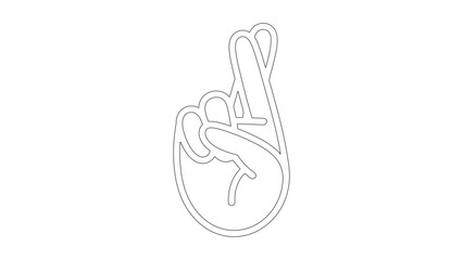 Men's Hairstyles Collection Outline Illustration on Transparent Background Vector Art