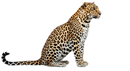 Isolated Leopard