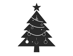 Obraz premium abstract christmas tree