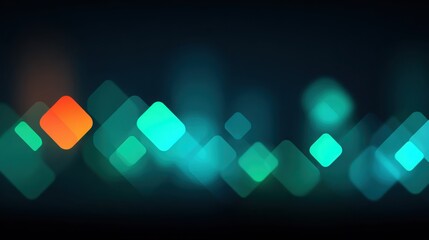 A series of squares in various shades of blue and green