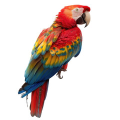 Obraz premium Vibrant macaw profile (2)