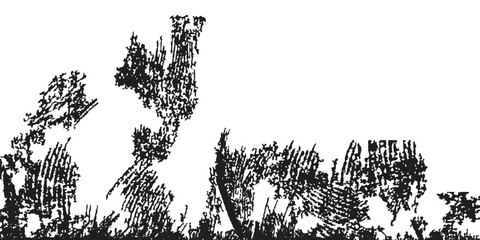 High Resolution Grungy Brush Stroke Background – Black and White Artistic Texture for Urban Layouts and Graphic Design Use