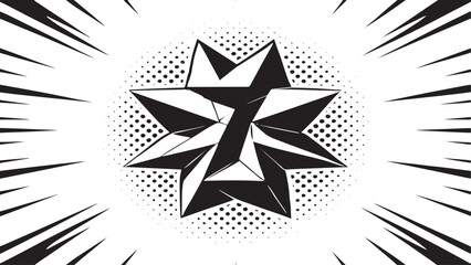 Comic Style Explosion Starburst Graphic – Black and White Pop Art Effect textures monochrome set, Grunge Urban set. Texture Vector. Dust transparent background,