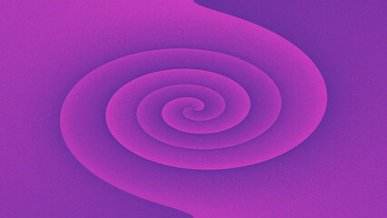 Abstract Violet Spinning Spiral