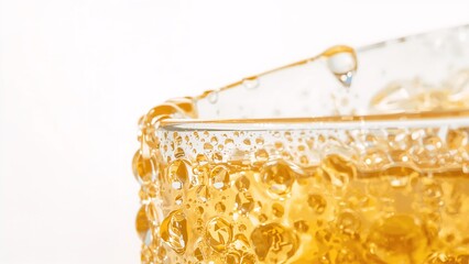 glass of mango juice