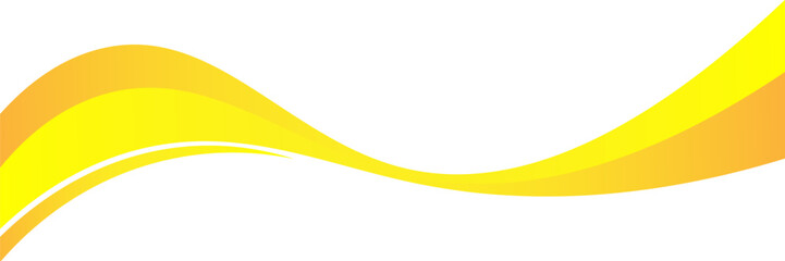 orange and white business wave banner background. vector