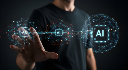 Artificial Intelligence Network Processing Data