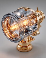 Sci-fi lighting, detailed industrial design high resolution picture