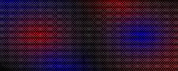 The red and blue gradient abstract background decorated with mesh graphics can be used to design media related to elections, debates and competitions.