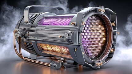 Stage lighting fixture, bright and vibrant high resolution picture