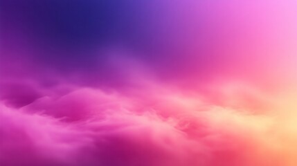 Colorful pink and purple clouds creating a dreamlike atmosphere