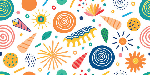 colorful design composed of multiple circles, arranged in a playful pattern that captures attention and adds energy..eps