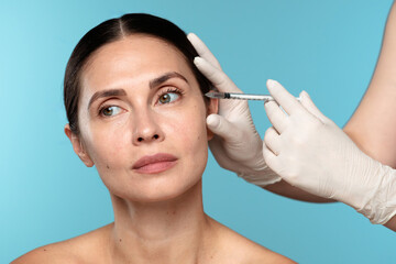 Facial Aesthetic Treatment with Injectable Procedure
