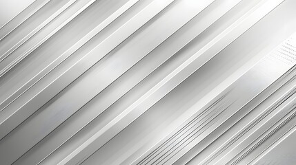Fototapeta premium Abstract Metal Stripes Grey White Background