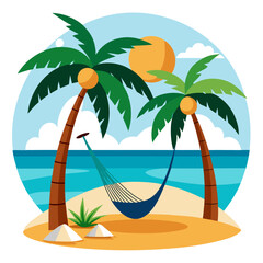 palm tree on the beach